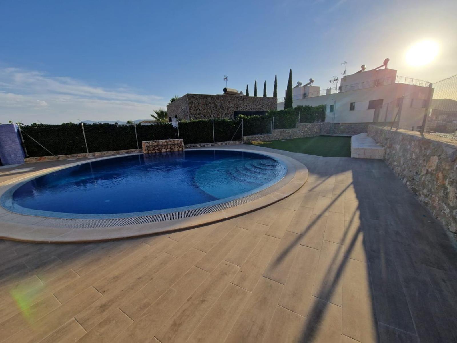 Casa Buena Vista Con Piscina Y Ascensor Villa Cullera Buitenkant foto