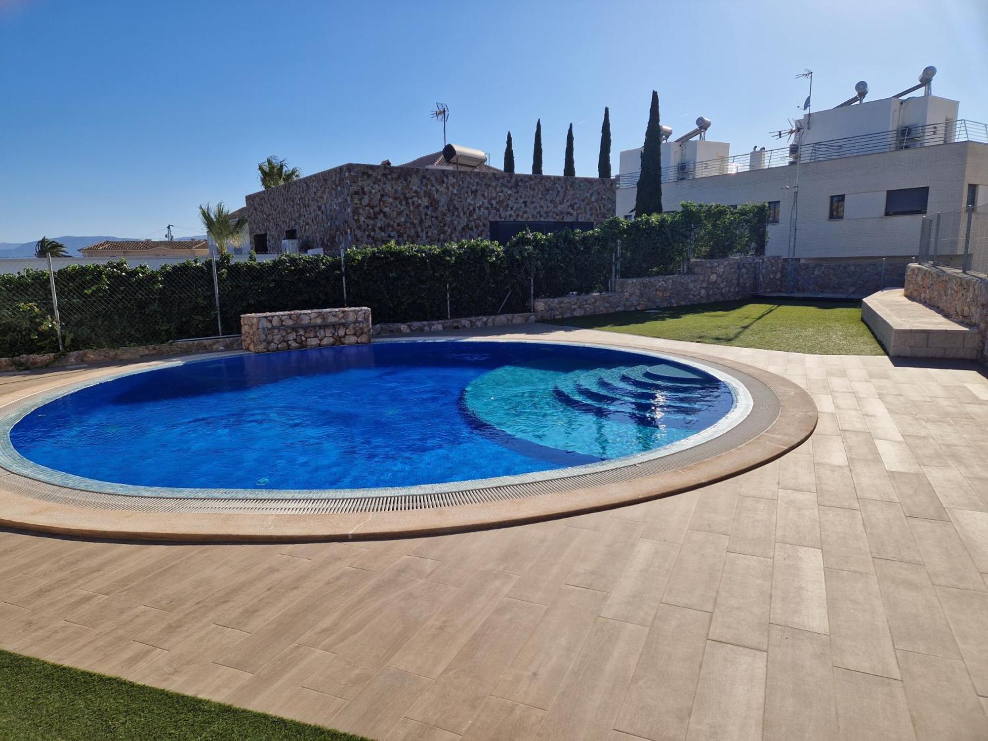 Casa Buena Vista Con Piscina Y Ascensor Villa Cullera Buitenkant foto